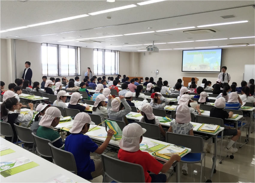 小学生の施設見学（環境学習）