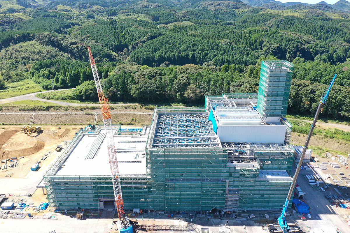 施設が完成するまで