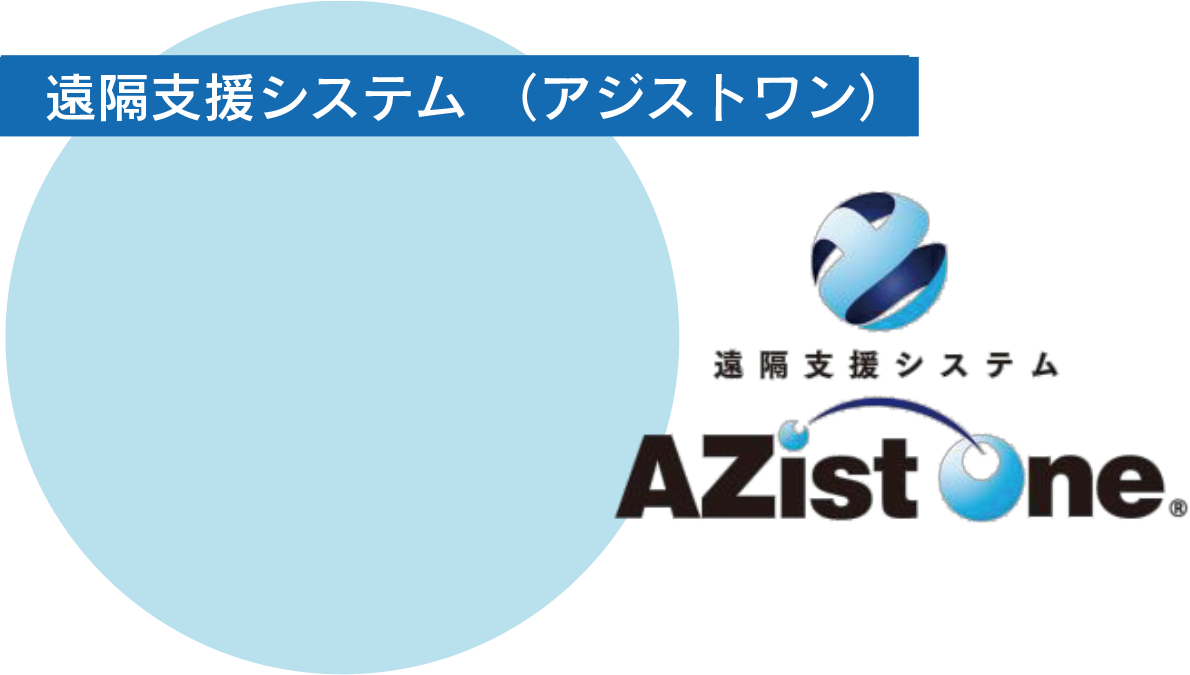 遠隔支援システム （AZist－one）