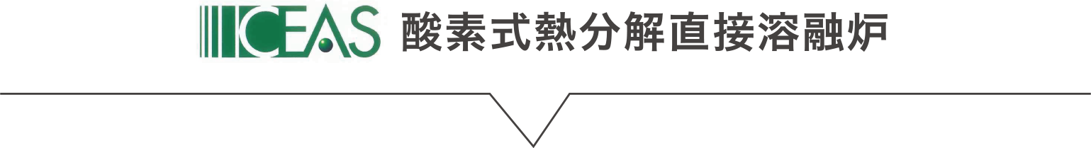 酸素式熱分解直接溶融炉